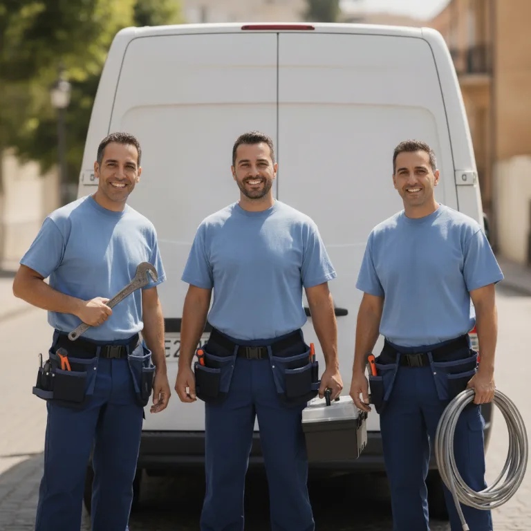 Fontanero equipo en Santa Eularia des Riu